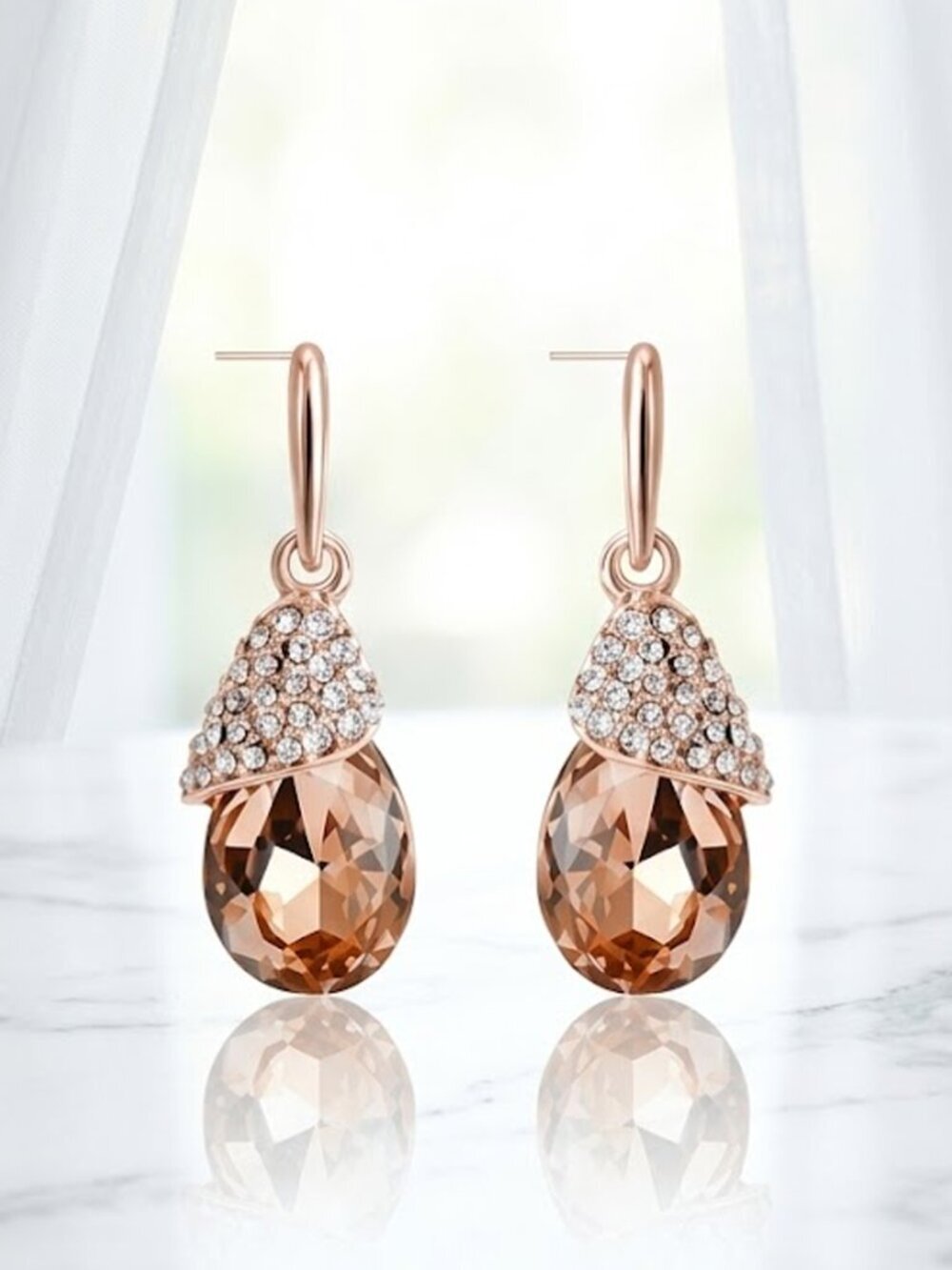 Ladies Crystal Earrings